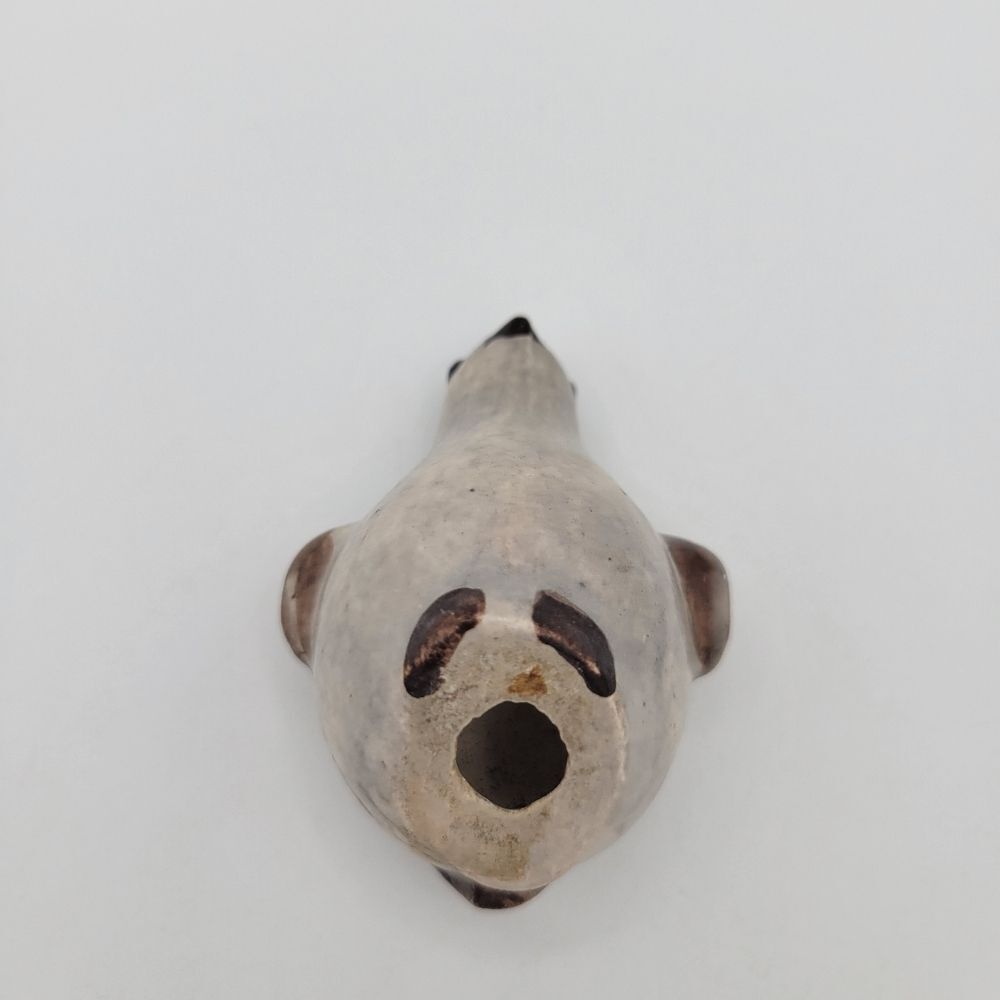 Adorable Small Stonware Pottery Figurine - Picture 5 of 8